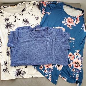 Lot of 3 Nursing Shirts